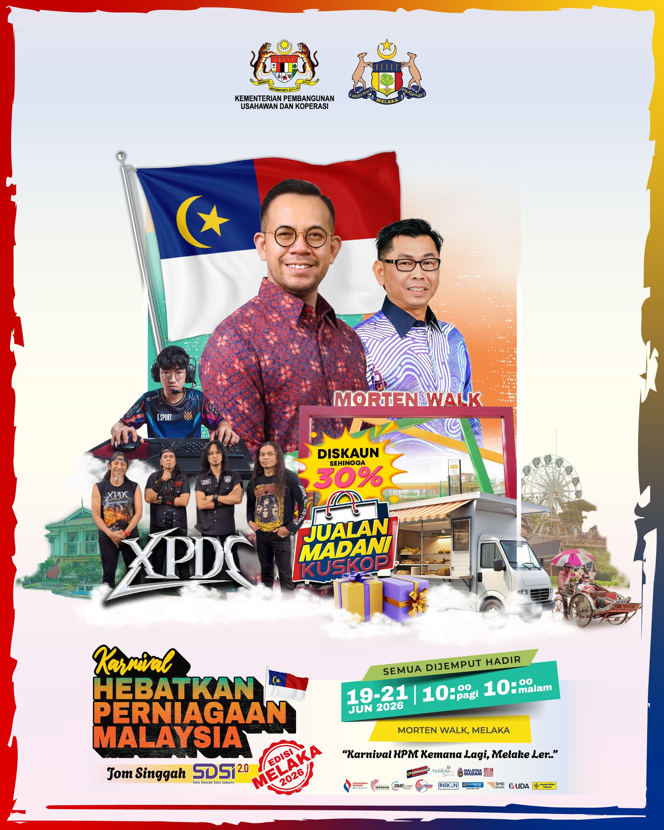 Karnival Hebatkan Perniagaan Malaysia × Showcase SDSI 2.0 — Edisi Melaka 2026